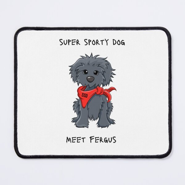 Item preview, Super Sporty Dog designed and sold by SportyDogShop.