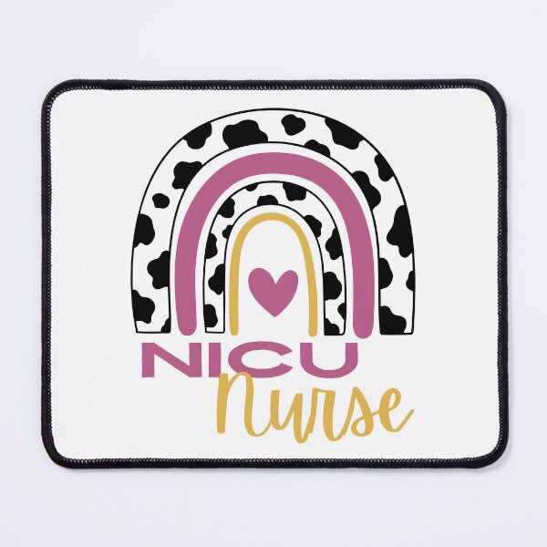 Item preview, NICU Nurse Cow Print Rainbow | Gift For Nurse | Fun NICU Nurse designed and sold by DevlynnDesigns.