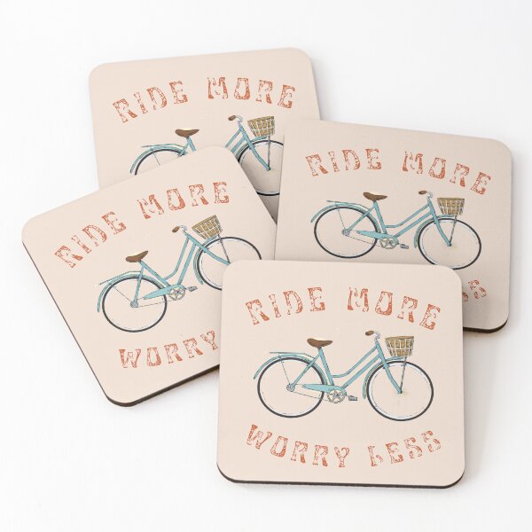 Item preview, RIDE MORE WORRY LESS! BIKE! designed and sold by JACI'S STORE.