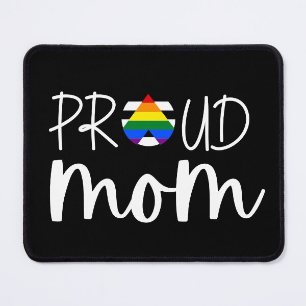 Item preview, Proud Mom Allies. LGBTQ Ally Pride designed and sold by Subtle Pride Shop.