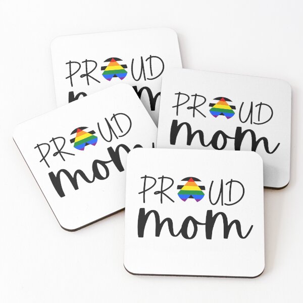 Item preview, Proud Mom Allies. LGBTQ Ally Pride designed and sold by Subtle Pride Shop.