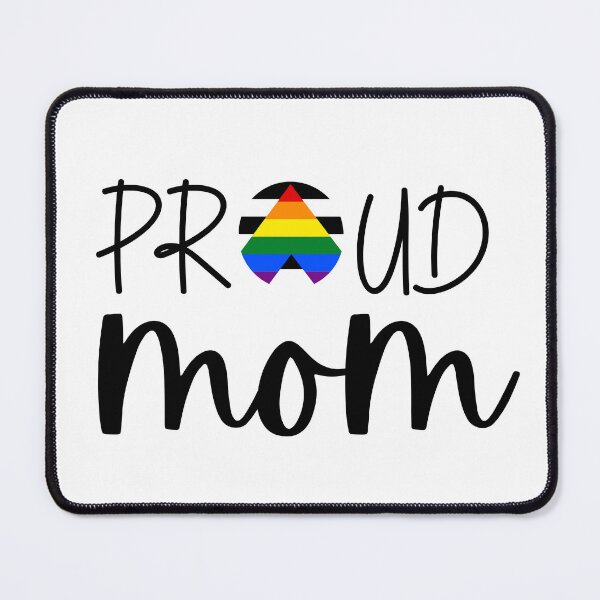 Item preview, Proud Mom Allies. LGBTQ Ally Pride designed and sold by Subtle Pride Shop.