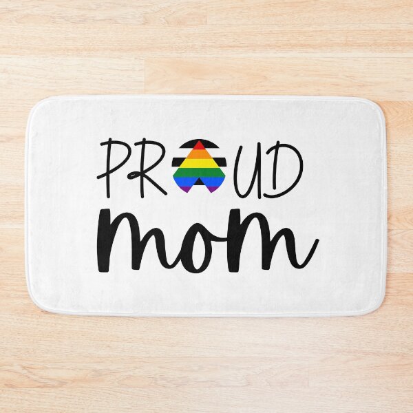 Item preview, Proud Mom Allies. LGBTQ Ally Pride designed and sold by Subtle Pride Shop.