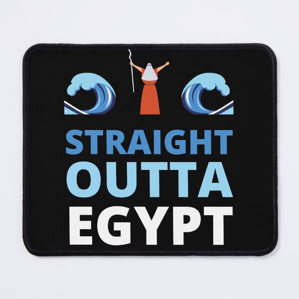 Item preview, FUNNY PASSOVER STRAIGHT OUTTA EGYPT designed and sold by appareltolove.