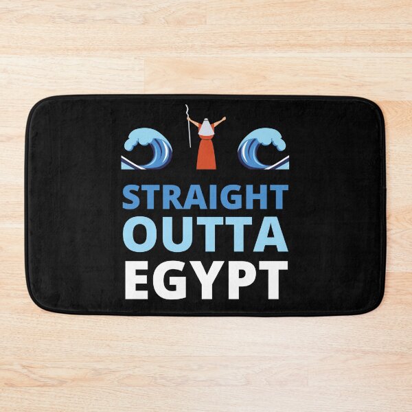 Item preview, FUNNY PASSOVER STRAIGHT OUTTA EGYPT designed and sold by appareltolove.