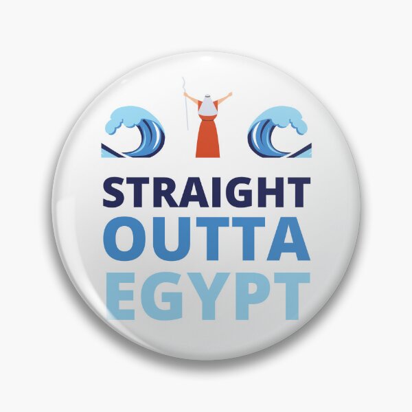 Item preview, FUNNY PASSOVER STRAIGHT OUTTA EGYPT designed and sold by appareltolove.
