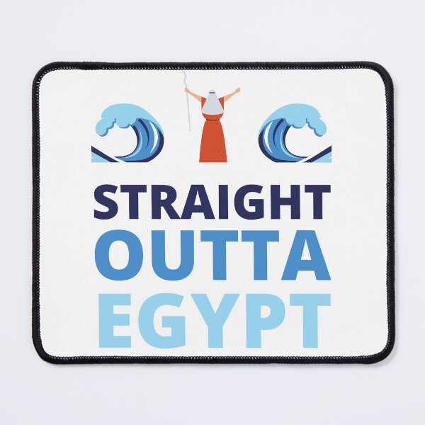 Item preview, FUNNY PASSOVER STRAIGHT OUTTA EGYPT designed and sold by appareltolove.