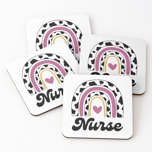 Item preview, Nurse Cow Print Rainbow | Gift For Nurse | Fun Nurse designed and sold by DevlynnDesigns.