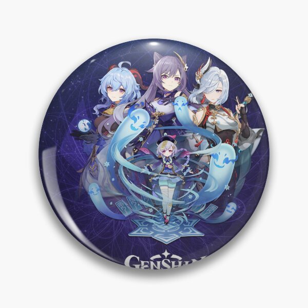 Artikelvorschau, Genshin Impact Team Blau V2 entworfen und verkauft von genshinwaifus.
