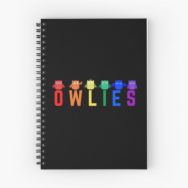 Item preview, Owlies Allies Pun. LGBTQ Ally Pride designed and sold by Subtle Pride Shop.