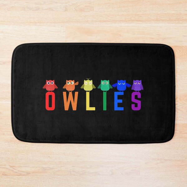 Item preview, Owlies Allies Pun. LGBTQ Ally Pride designed and sold by Subtle Pride Shop.