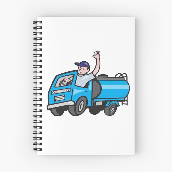 Item preview, Baby Tanker Truck Driver Waving Cartoon designed and sold by patrimonio.