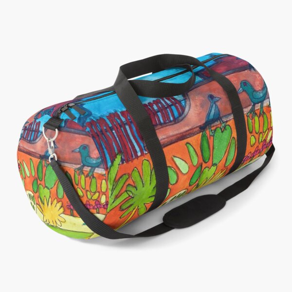 Item preview, Mexican Garden Courtyard Zionart Zion Levy Stewart Artist designed and sold by Zion Levy Stewart.