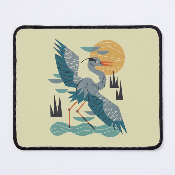 Item preview, Stretching Heron designed and sold by Renea L Thull.