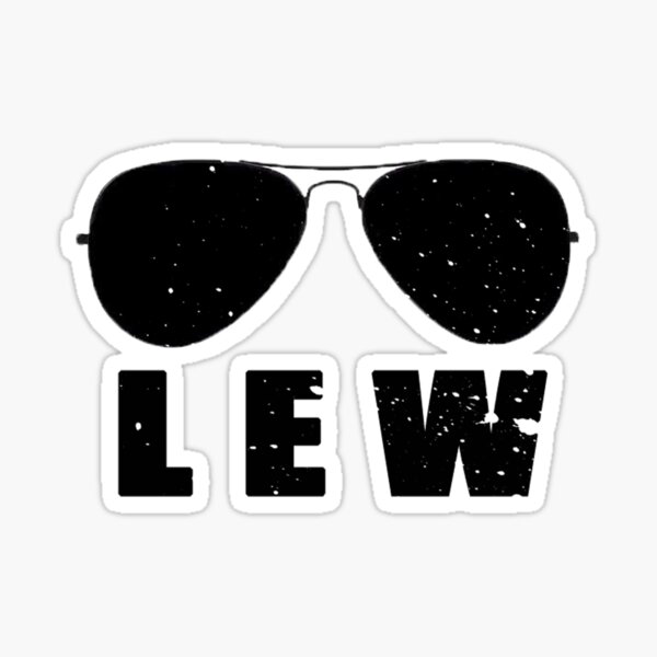 LEW Sticker for Sale by CalumReid