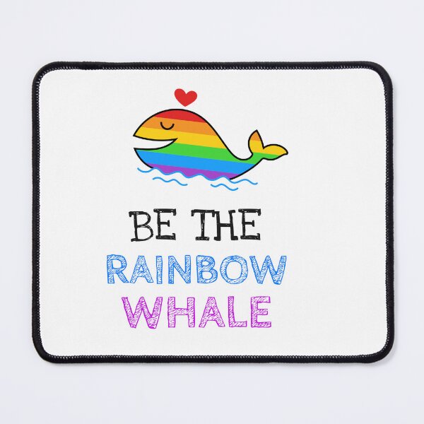 Item preview, Be The Rainbow Whale designed and sold by SportyDogShop.