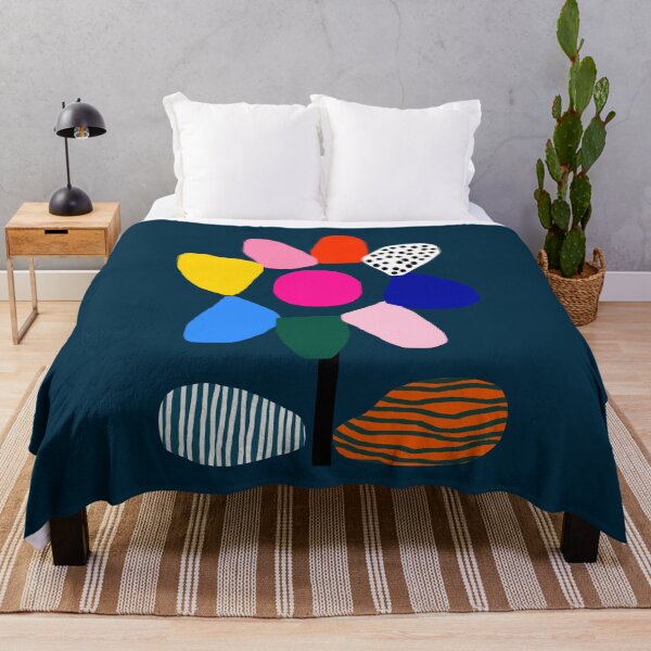 Item preview, Iconic Modern Abstract Minimalist Flower #1 designed and sold by Deutschic.