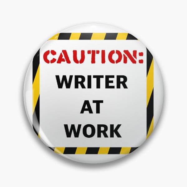 Item preview, Caution: Writer At Work designed and sold by MaggieWolff24.