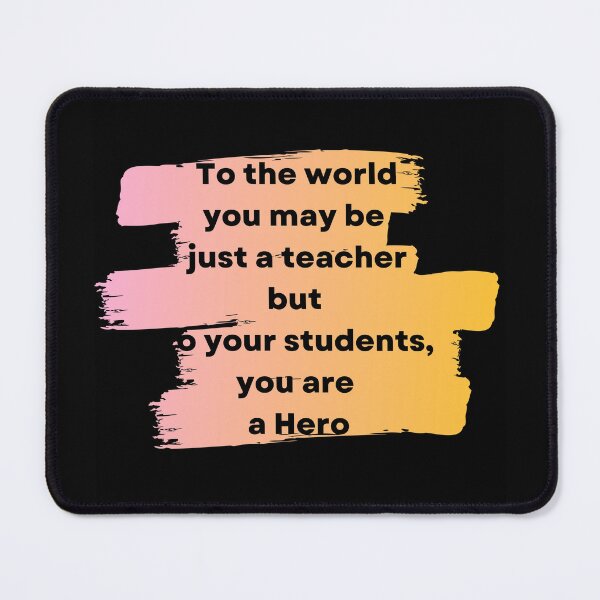 Item preview, You Are A Hero Peach Color Best Teacher Design designed and sold by BestTeacher.