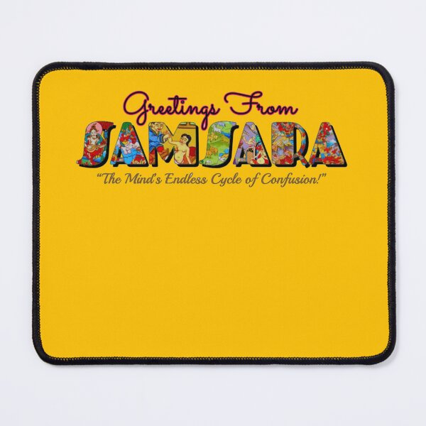 Item preview, GREETINGS FROM SAMSARA designed and sold by DharmaStudios.