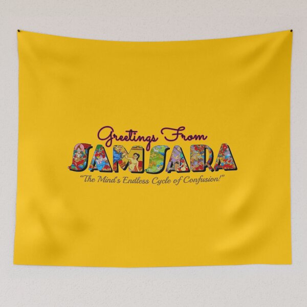 Item preview, GREETINGS FROM SAMSARA designed and sold by DharmaStudios.