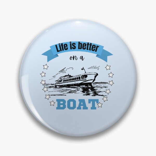 Item preview,  Life Is Better At Sea designed and sold by BronikowskiART.