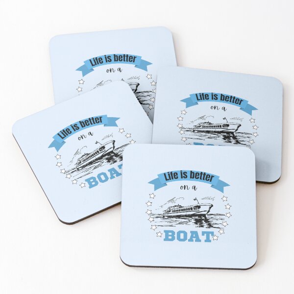Item preview,  Life Is Better At Sea designed and sold by BronikowskiART.