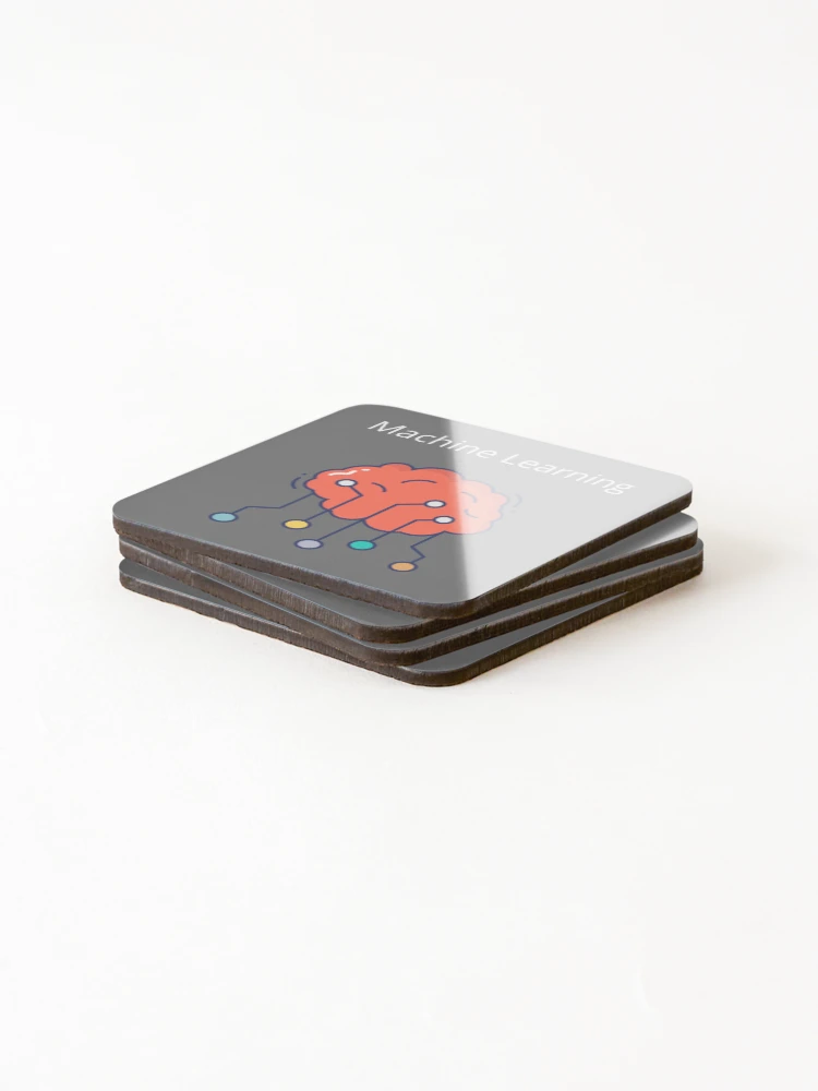 Thumbnail 4 of 5, Coasters (Set of 4), Machine Learning designed and sold by UpcomingTech.