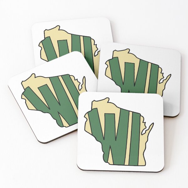 Item preview, Green & yellow Wisconsin state designed and sold by Kayla Mitchell.