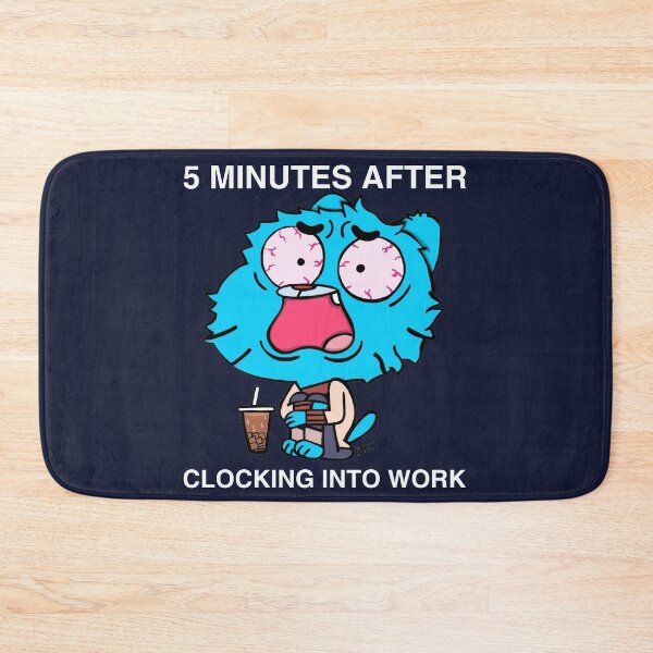Item preview, Clock Into Work designed and sold by Whitelaw Comics.