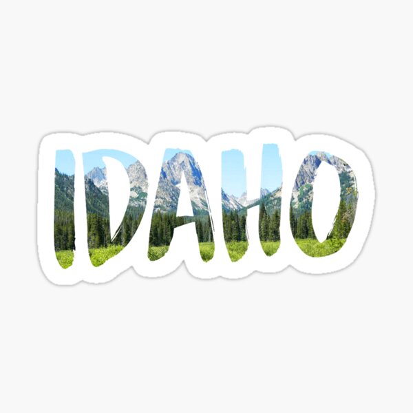 Stanley Mountain City - Idaho State Souvenir Gift - Stanley - Sticker