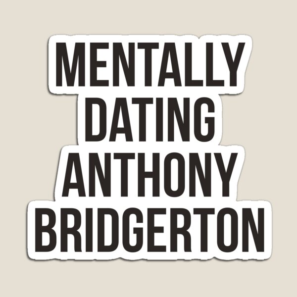 Aperçu de l'œuvre Rencontre mentalement Anthony Bridgerton créée et vendue par WildMoonStore.