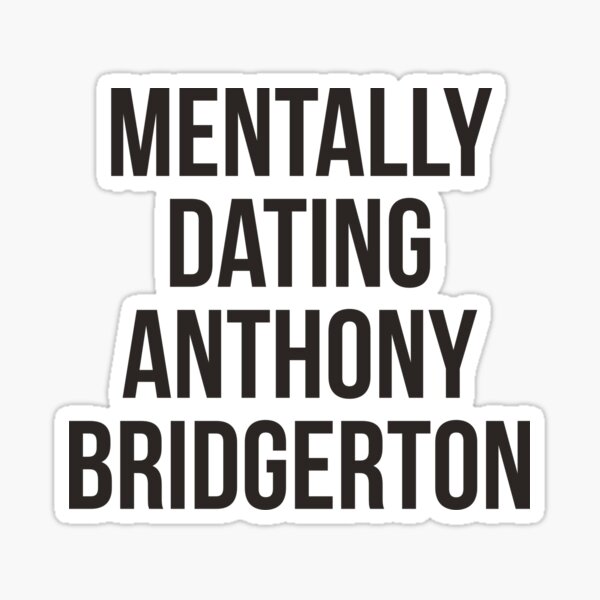 Aperçu de l'œuvre Rencontre mentalement Anthony Bridgerton créée et vendue par WildMoonStore.