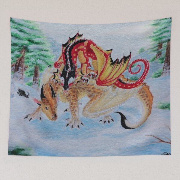 Item preview, Lycoris and Kapi joking around designed and sold by Lycoris ArtSpark.