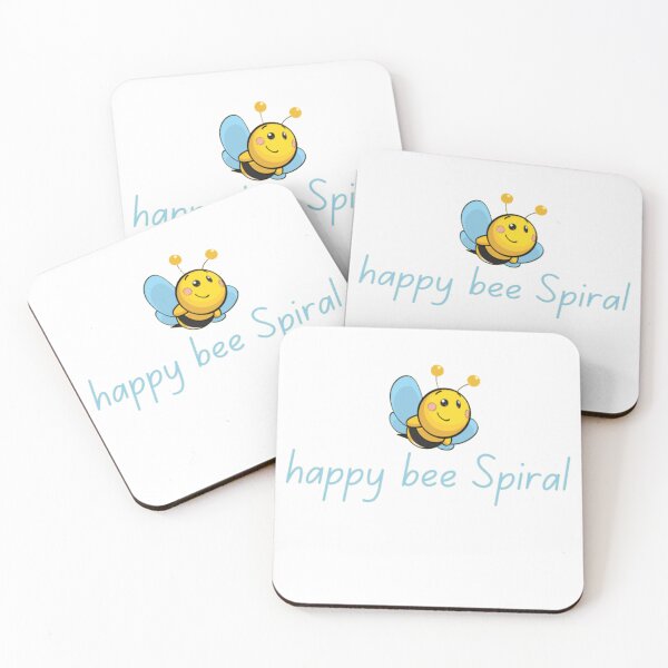 Item preview, happy bee Spiral designed and sold by khadijat297.