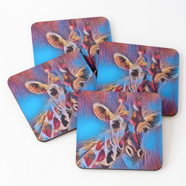 Item preview, Bright and colorful giraffe  designed and sold by Nature's Palette.