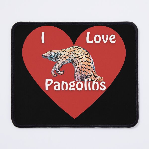 Item preview, I Love Pangolins designed and sold by NiftyTees.