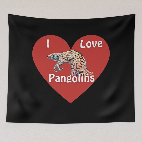 Item preview, I Love Pangolins designed and sold by NiftyTees.