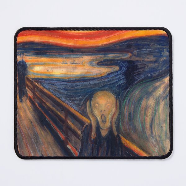 Item preview, The Scream (Eerie Version) designed and sold by SimpleJoyStyle.