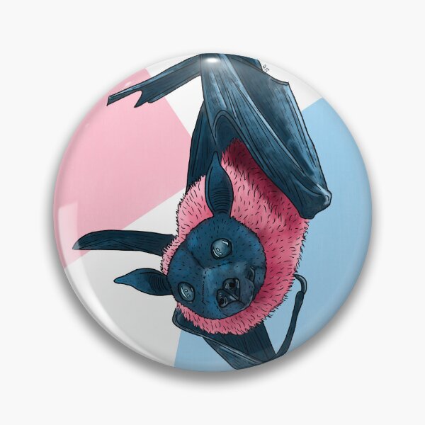 Item preview, Transgender Fruit Bat trans flag designed and sold by kylepeterart.