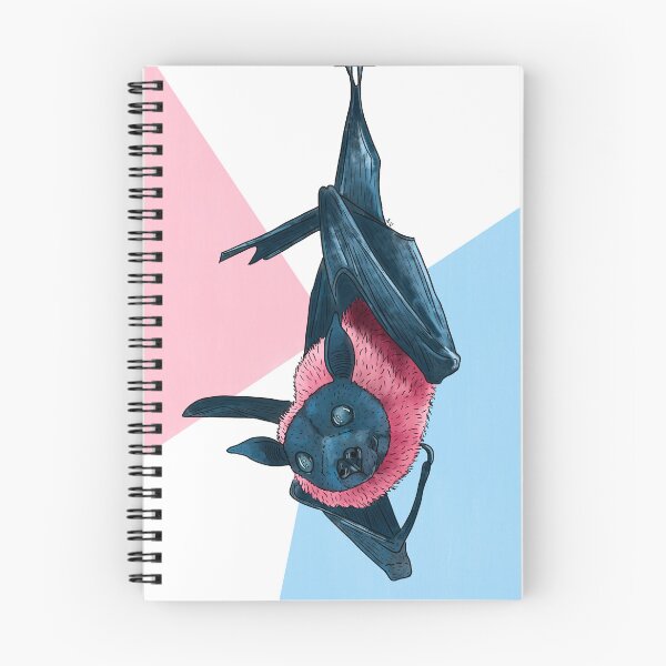 Item preview, Transgender Fruit Bat trans flag designed and sold by kylepeterart.