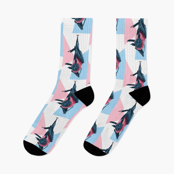 Item preview, Transgender Fruit Bat trans flag designed and sold by kylepeterart.