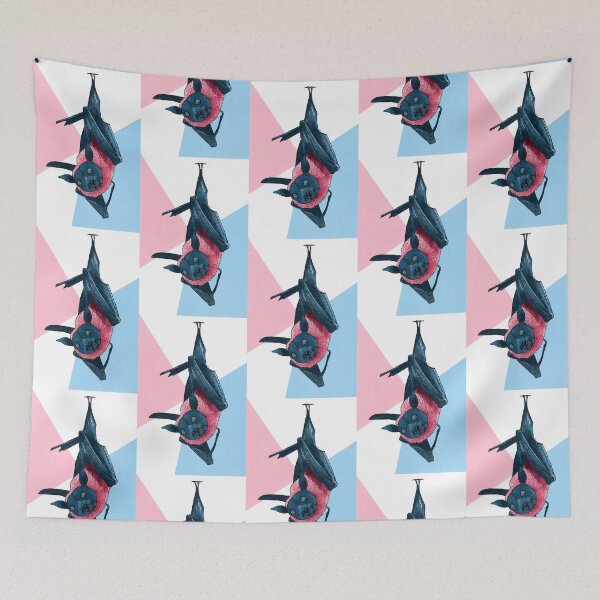 Item preview, Transgender Fruit Bat trans flag designed and sold by kylepeterart.