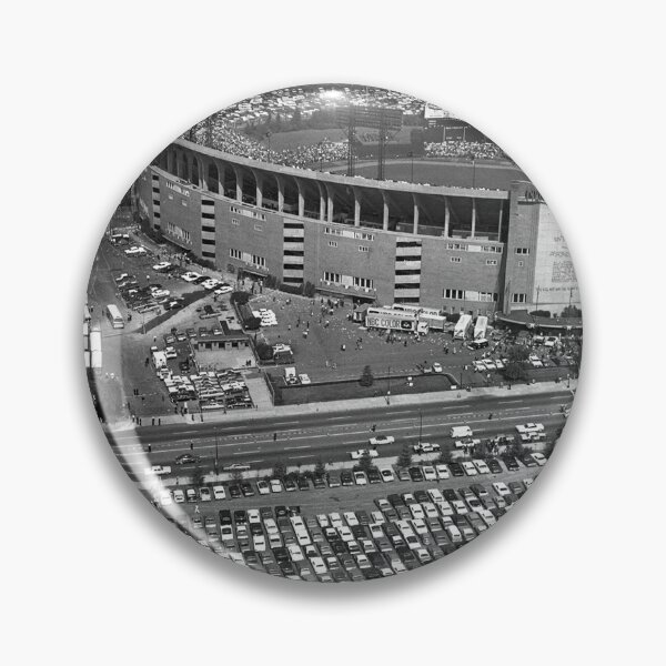 Item preview, Baltimore Memorial Stadium, Baltimore Baseball Stadium, Old Ballparks, Old Stadiums, Baltimore MD, outfield bleachers, Parking lot, 1960s designed and sold by Nostrathomas66.