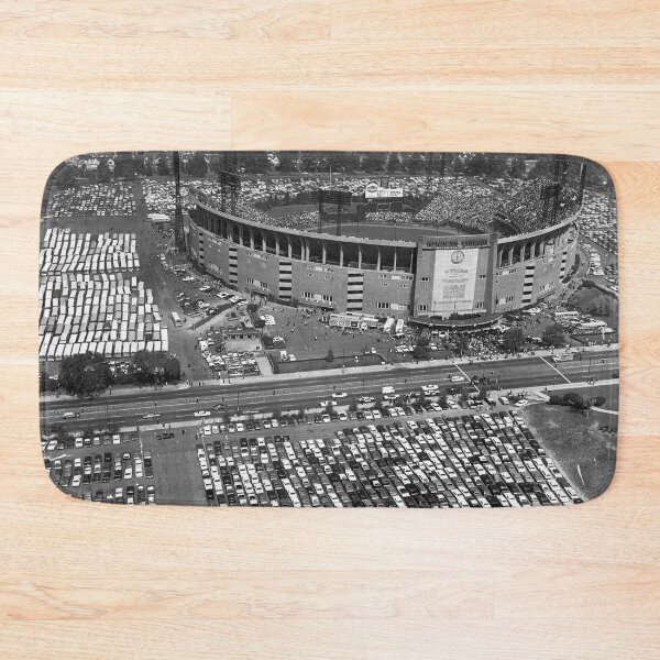 Item preview, Baltimore Memorial Stadium, Baltimore Baseball Stadium, Old Ballparks, Old Stadiums, Baltimore MD, outfield bleachers, Parking lot, 1960s designed and sold by Nostrathomas66.