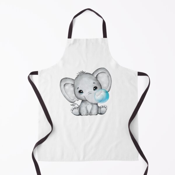Item preview, Baby Elephant Blue Bubble Gum designed and sold by MonkeyBizness.