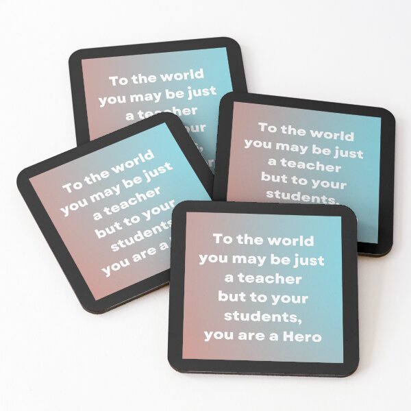 Item preview, You Are A Hero Blue and Purple Best Teacher Design designed and sold by BestTeacher.