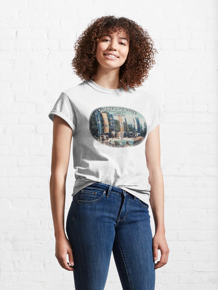 Alternate view of Summer of Love - 1967 - 50th Anniversary Classic T-Shirt