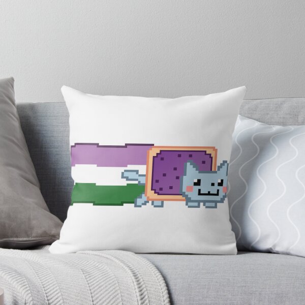 Item preview, Poptart Cat Genderqueer Pride  designed and sold by MaggieWolff24.