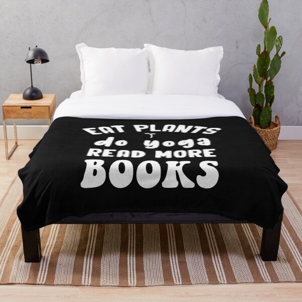 Item preview, comer plantas hacer yoga leer más libros designed and sold by Factory28.